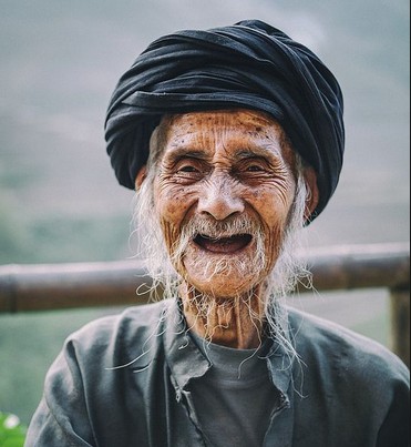 Very old man