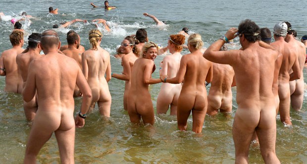 nudist swim